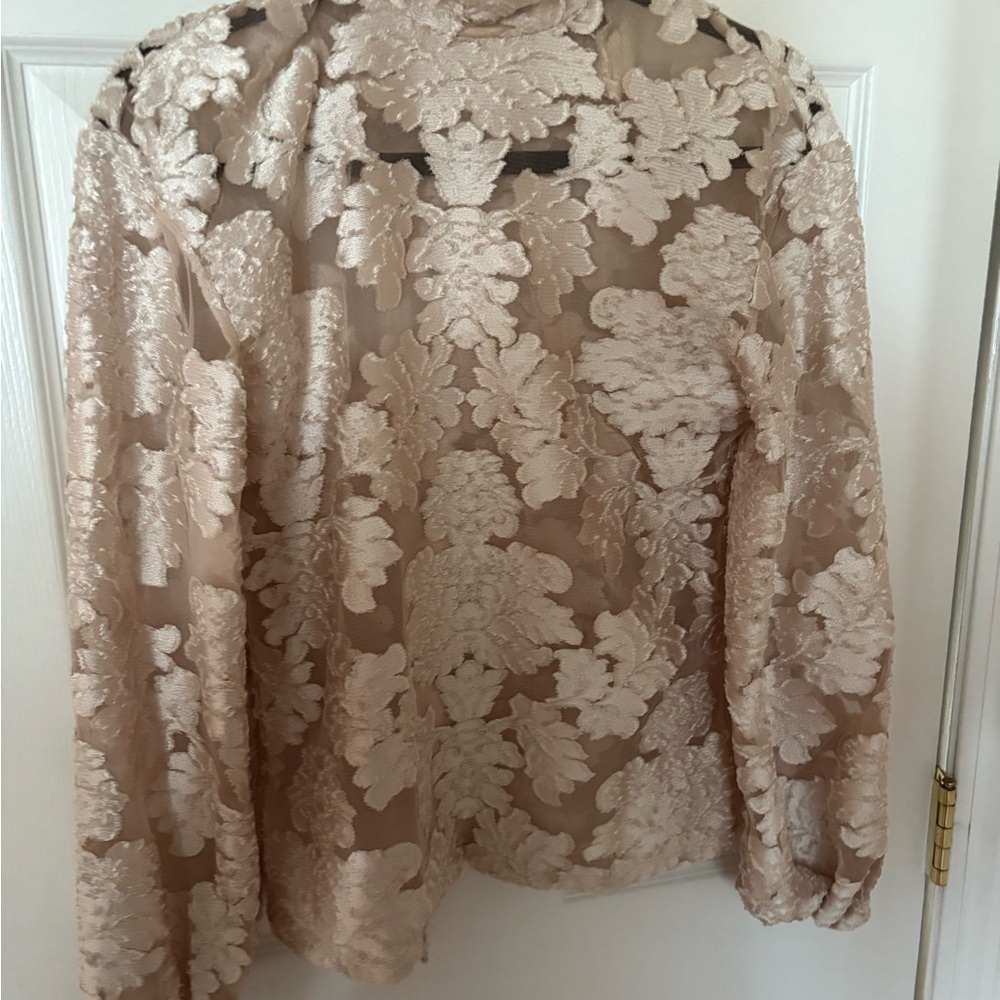 Alice McCall Cream Lace Top